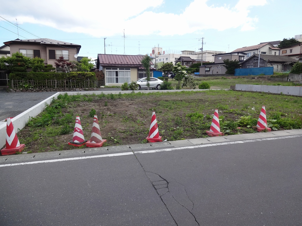 着工前の土地